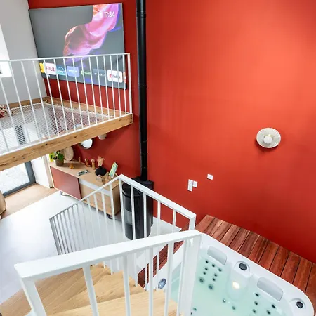 Lägenhet Loft D'architecte Jacuzzi, Cinema Et Filet Habitation *