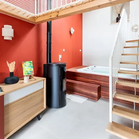 Loft D'architecte Jacuzzi, Cinema Et Filet Habitation *